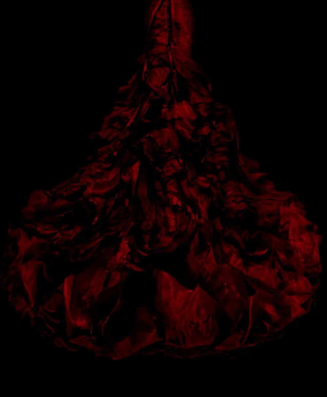 Chic Red Prom Dress Mermaid Satin Long Evening Dress DP07687