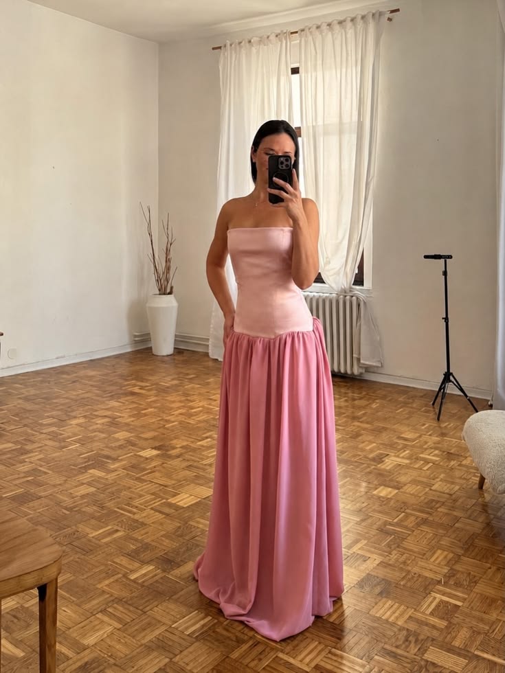 Glam Blue Prom Dress Sheath Chiffon Long Evening Dress DP07796