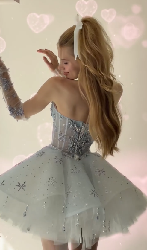 Niedliches kurzes blaues Ballkleid, A-Linie, Tüll, Geburtstagskleid DP08257