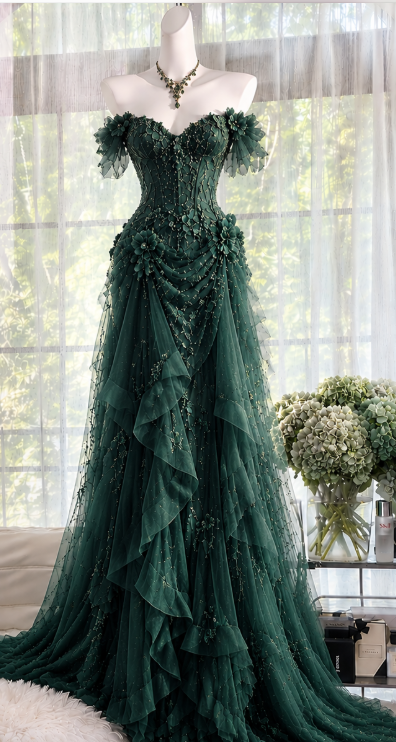 Pretty Pale Blue Prom Dress Sheath BeadedChiffon Long Evening Dress DP08281