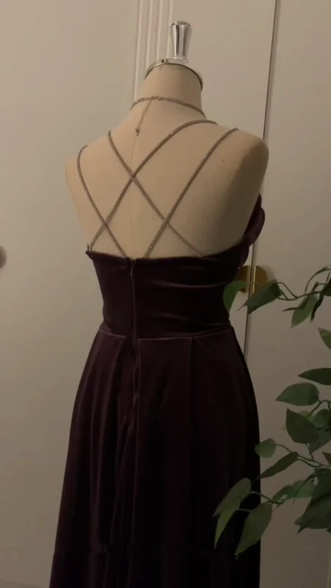 Süßes A-Linie Spaghettiträger Königsblau Sommerkleid zum 18. Geburtstag Hoco Kleid Geburtstagsoutfit 15. Geburtstag Partykleider DP1146