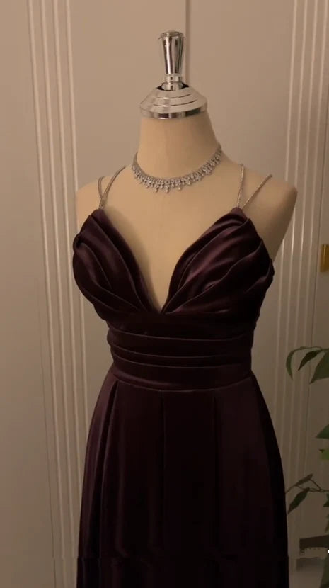 Süßes A-Linie Spaghettiträger Königsblau Sommerkleid zum 18. Geburtstag Hoco Kleid Geburtstagsoutfit 15. Geburtstag Partykleider DP1146