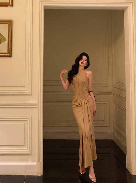 Elegantes ärmelloses Meerjungfrauenkleid zum 21. Geburtstag, Partykleid, Geburtstags-Outfits, Geburtstagskleid-Ideen für Frauen, DP1286
