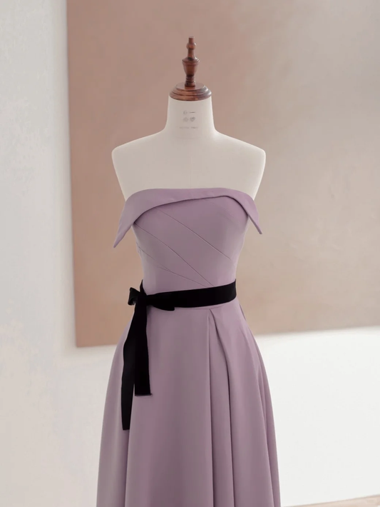 Elegant Glamour A Line Strapless Satin 21st Birthday Dress Party Gown Birthday Outfits Birthday Dress Ideas For Women DP1492