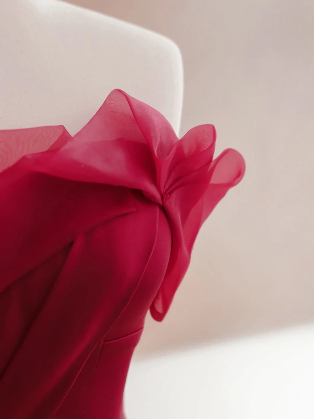 Elegantes, glamouröses, trägerloses A-Linien-Kleid in Burgunderrot zum 21. Geburtstag, Partykleid, Geburtstags-Outfits, Geburtstagskleid-Ideen für Frauen, DP1495