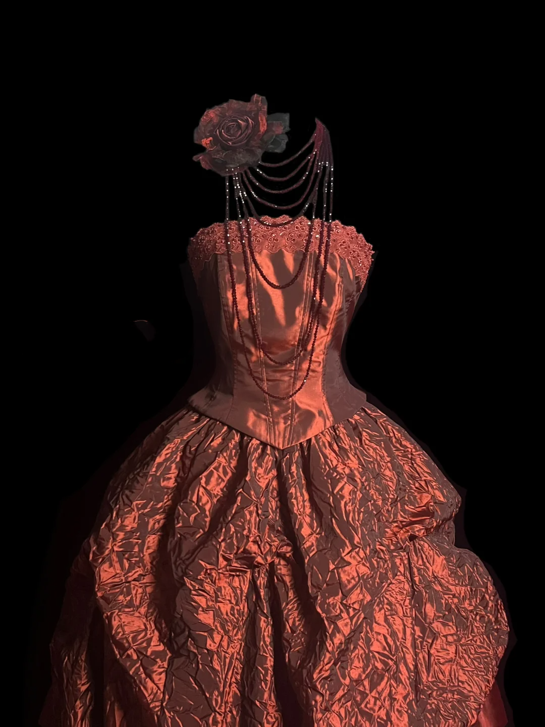 Schlichtes Ballkleid, trägerlos, Burgunderrot, Blumenmuster, langes Ballkleid, Partykleid, Abschlusskleider, Sweet 16-Kleid, DP2049