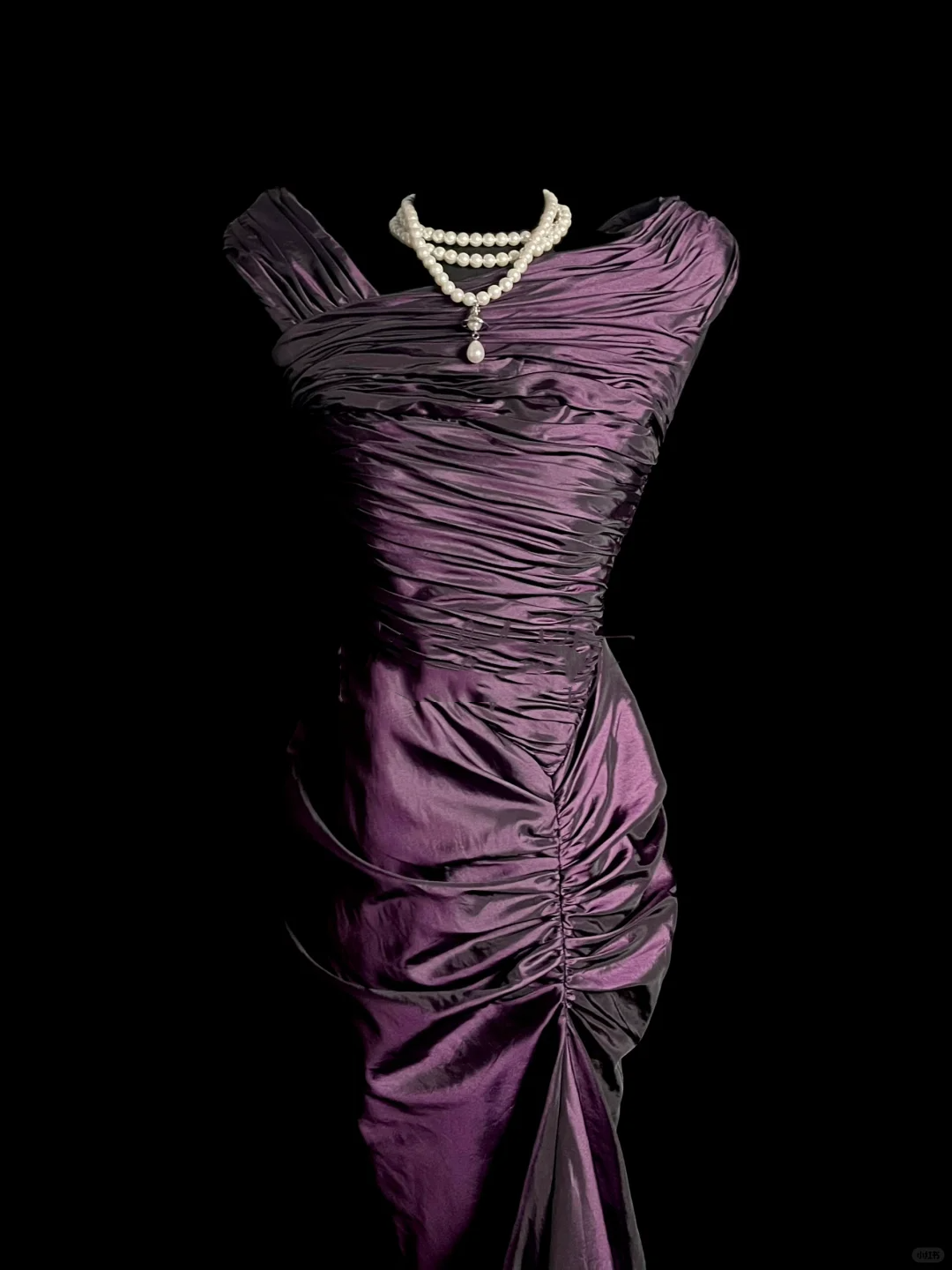 Robe de bal longue style sirène vintage en taffetas raisin, robe de soirée, robe de remise de diplôme, DP2050