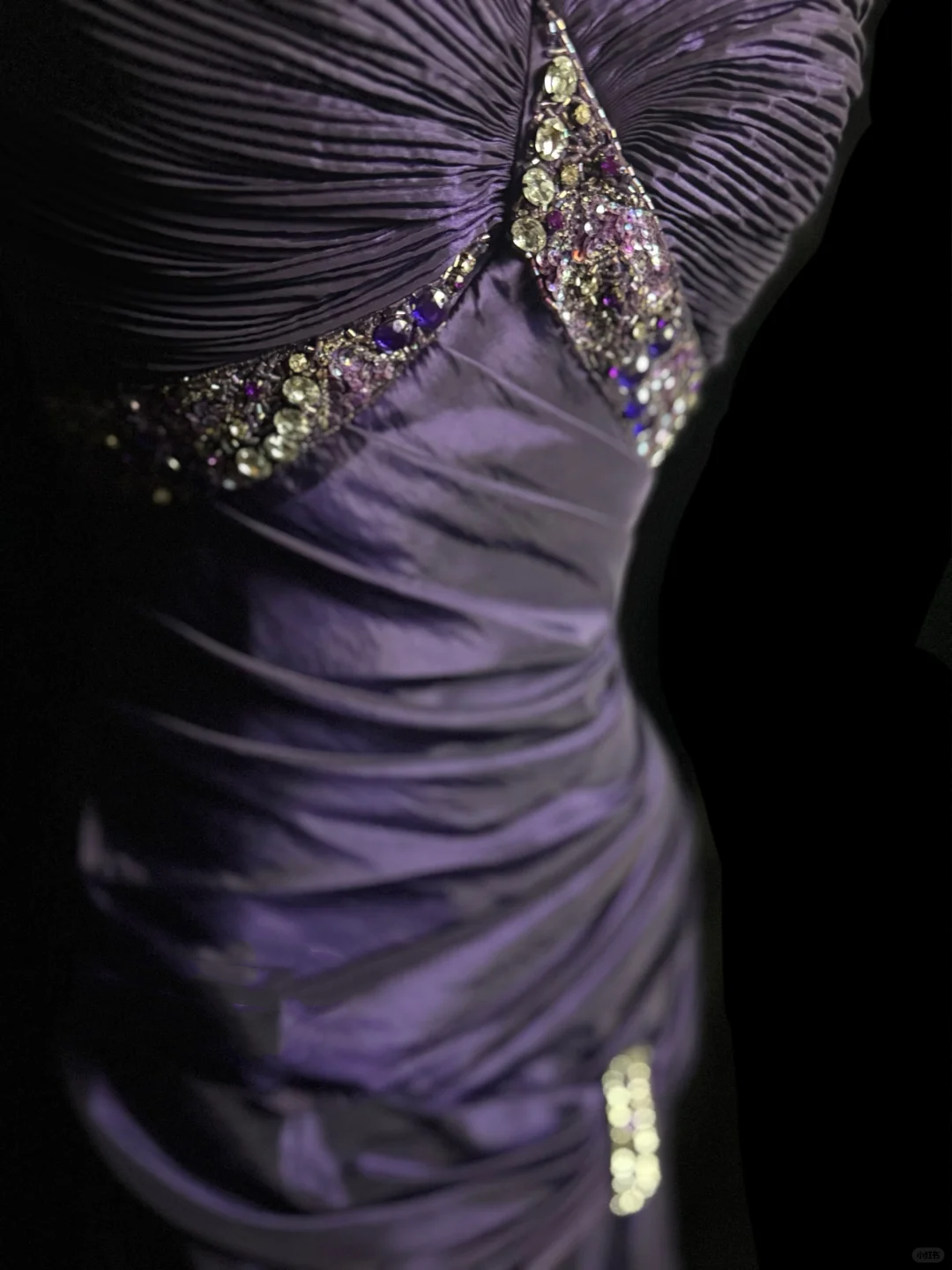 Robe de bal longue plissée style sirène vintage à bretelles spaghetti en taffetas et raisin, robe de soirée, robe de remise de diplôme DP2063