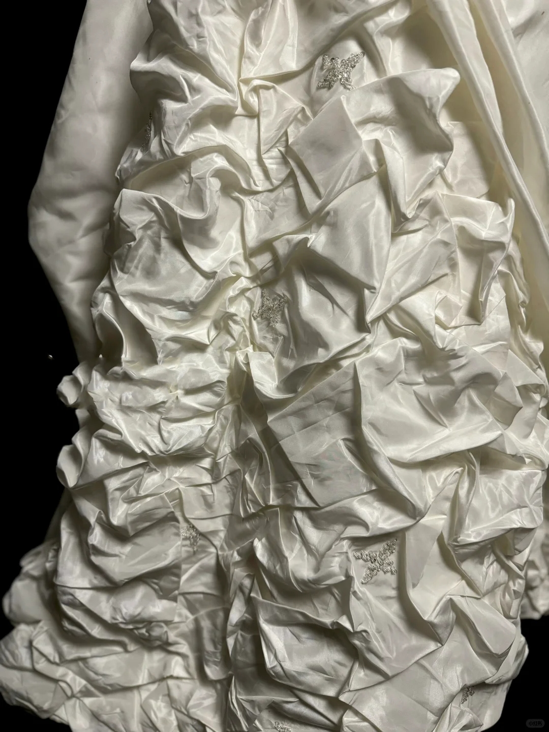 Robe de mariée vintage, robe de bal, décolleté en cœur, en taffetas ivoire, longue, style rétro des années 1970, DP2067