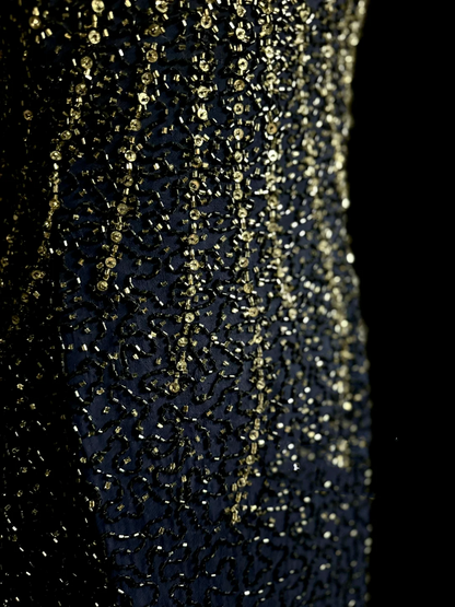 Pretty Mermaid Halter Navy Blue Sequin Backless Long Night Dinner Evening Dresses Formal Summer Wedding Guest Dresses Wedding Guest Outfits DP2068