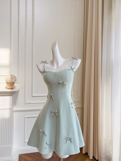 Sexy A line Spaghetti Straps Sage Green Satin Short Homecoming Dress Summer Hoco Dresses Cocktail Dress Birthday Outfits DP2286