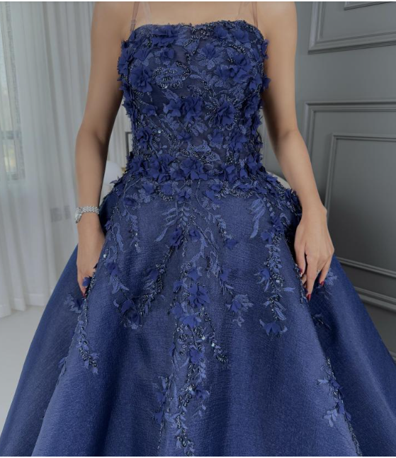 Sexy Prom Gown Formal Saudi Arabia Strapless A-line Floor Length Long Prom Dress DP276