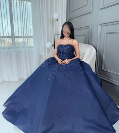 Sexy Prom Gown Formal Saudi Arabia Strapless A-line Floor Length Long Prom Dress DP276