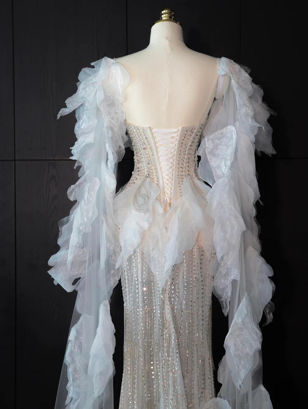 Robe de bal courte à bretelles spaghetti, gris argenté, robe de soirée courte, robe de bal Hoco DH2684