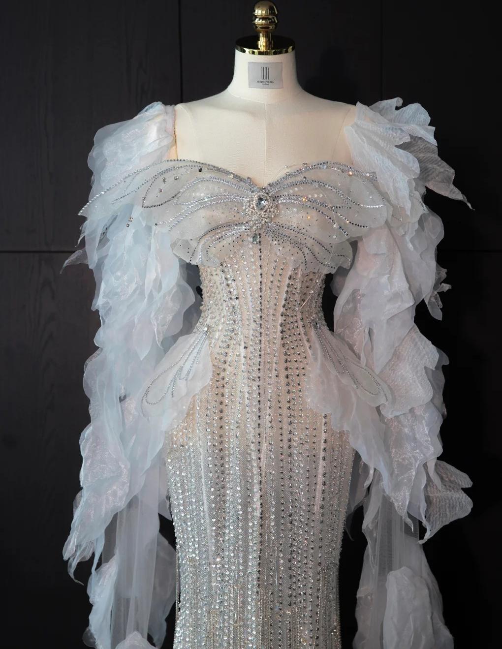 Robe de bal courte à bretelles spaghetti, gris argenté, robe de soirée courte, robe de bal Hoco DH2684