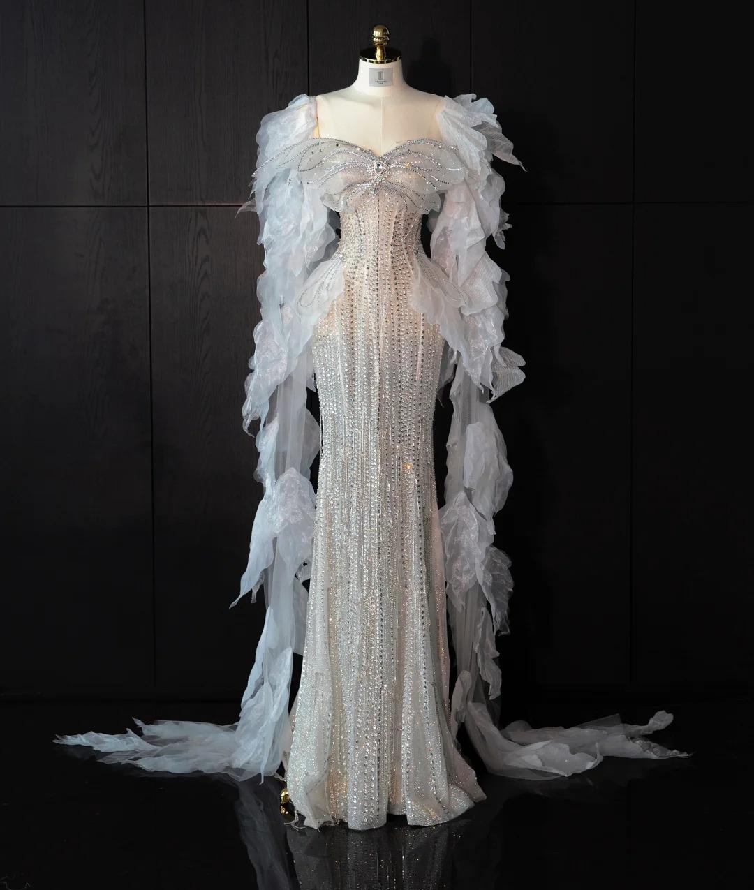 Robe de bal courte à bretelles spaghetti, gris argenté, robe de soirée courte, robe de bal Hoco DH2684