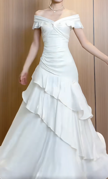 Süßes Ballkleid Spaghettiträger Silbergrau Mini Kurzes Formales Homecoming-Kleid Party Kurzes Ballkleid Hoco Kleider DH2684