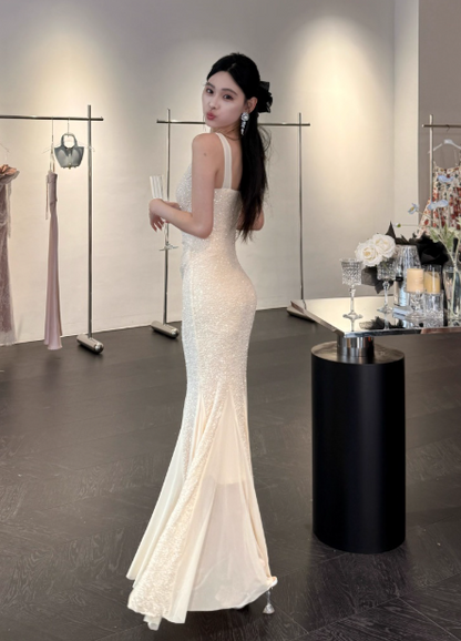Süßes Ballkleid Spaghettiträger Silbergrau Mini Kurzes Formales Homecoming-Kleid Party Kurzes Ballkleid Hoco Kleider DH2684