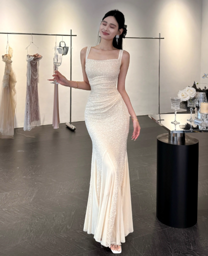 Süßes Ballkleid Spaghettiträger Silbergrau Mini Kurzes Formales Homecoming-Kleid Party Kurzes Ballkleid Hoco Kleider DH2684