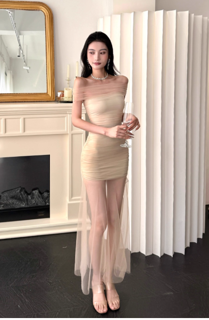 Süßes Ballkleid Spaghettiträger Silbergrau Mini Kurzes Formales Homecoming-Kleid Party Kurzes Ballkleid Hoco Kleider DH2684