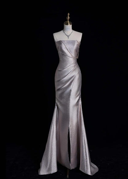 Süßes Ballkleid Spaghettiträger Silbergrau Mini Kurzes Formales Homecoming-Kleid Party Kurzes Ballkleid Hoco Kleider DH2684