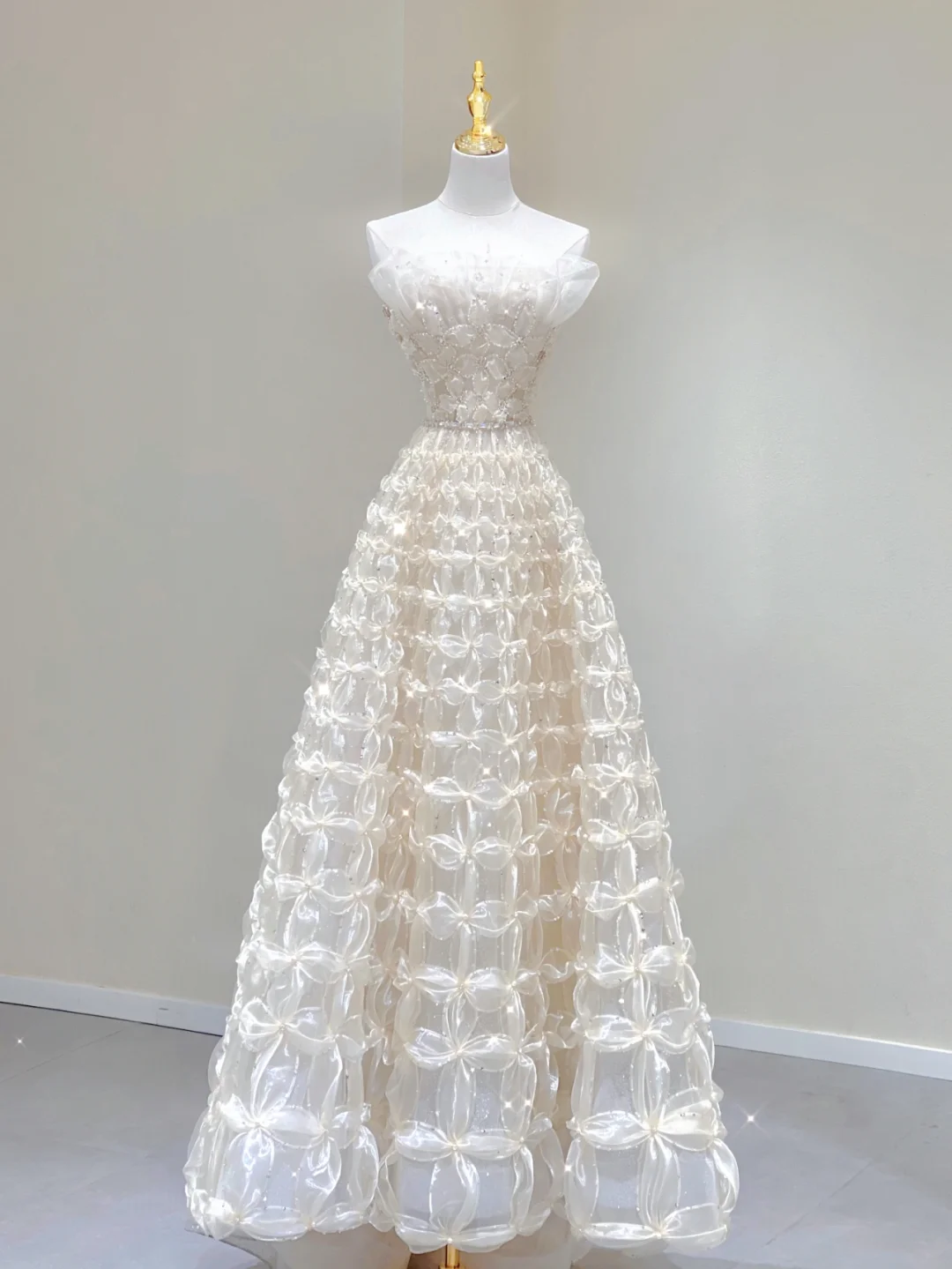 Robe de bal longue bustier trapèze, robe de remise de diplôme, robe de soirée élégante pour lycée, DP393