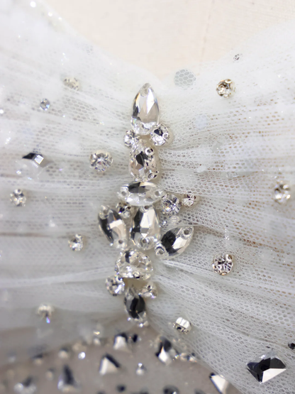 Timeless Bridal Gown Mermaid Sweetheart White Tulle Wedding Dresses Bridal Gowns DP845