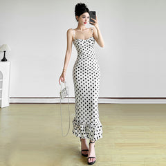 Weißes Damenkleid S712