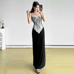Black Women‘s Dress S589