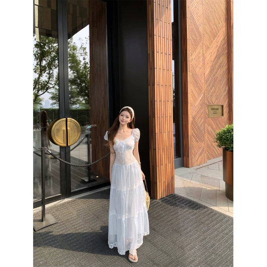 White  Women's Dress S715