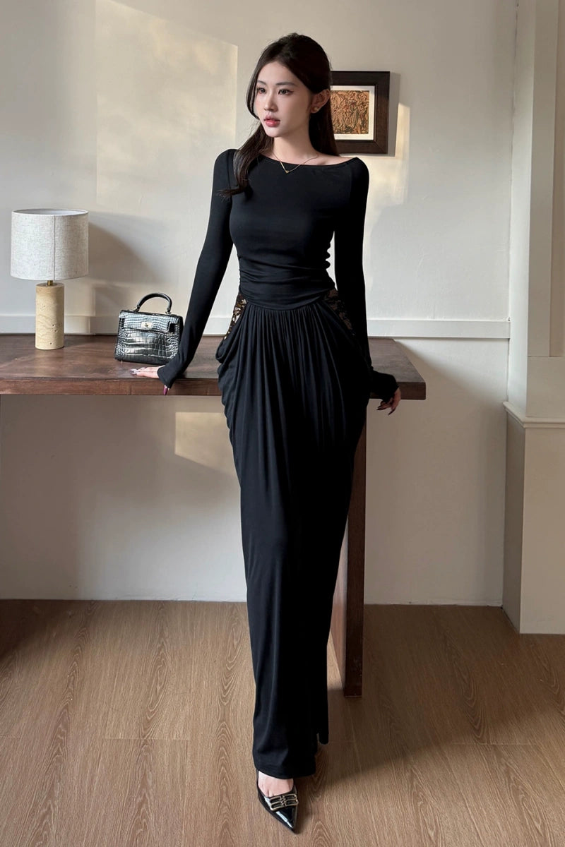 Robe bleue pour femme S101
