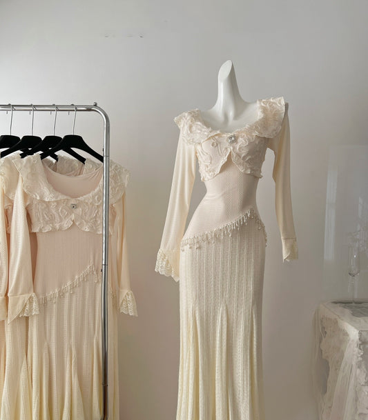 Sexy Sheath Long Sleeves Knitted Dress Holiday Party Outfits For Women DP0099