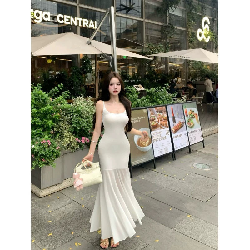 White  Women's Dress S696