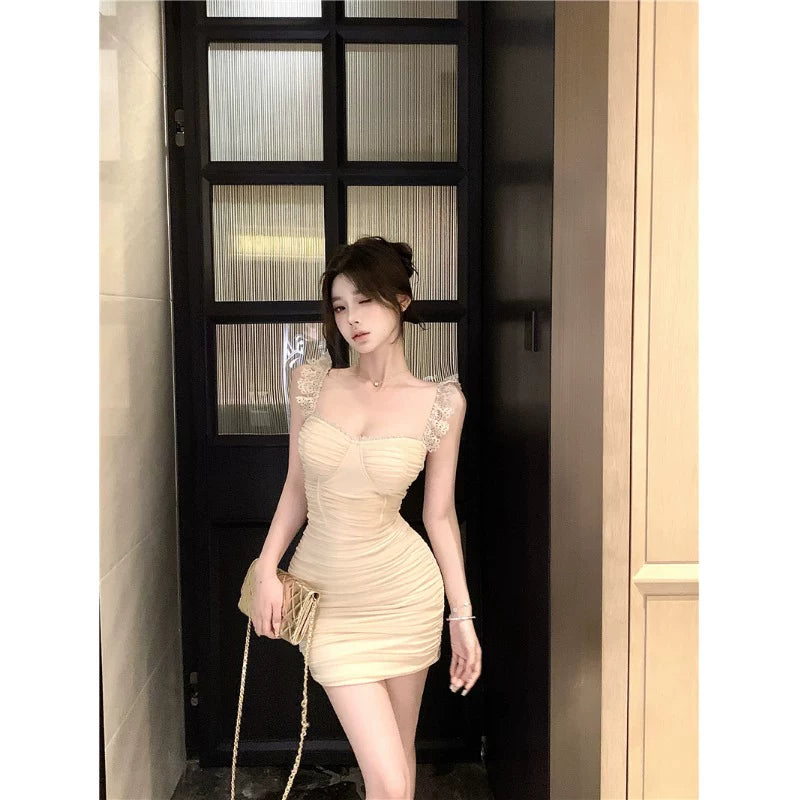 Chic Yellow Dress S487