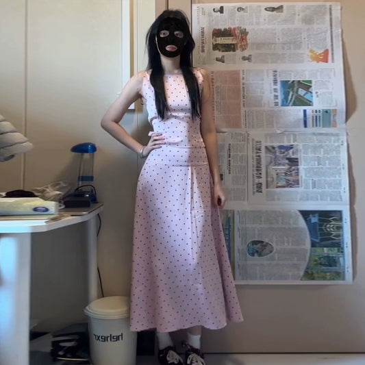 Robe rose tendance S740