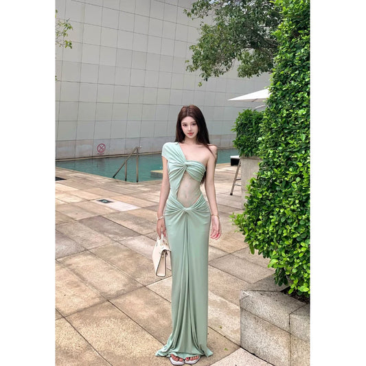 Fashion Green Women‘s Dress S373