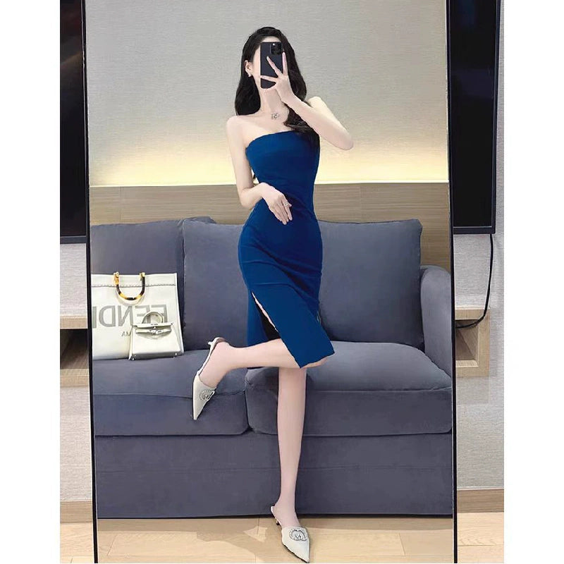 Blue Women's Dress S101