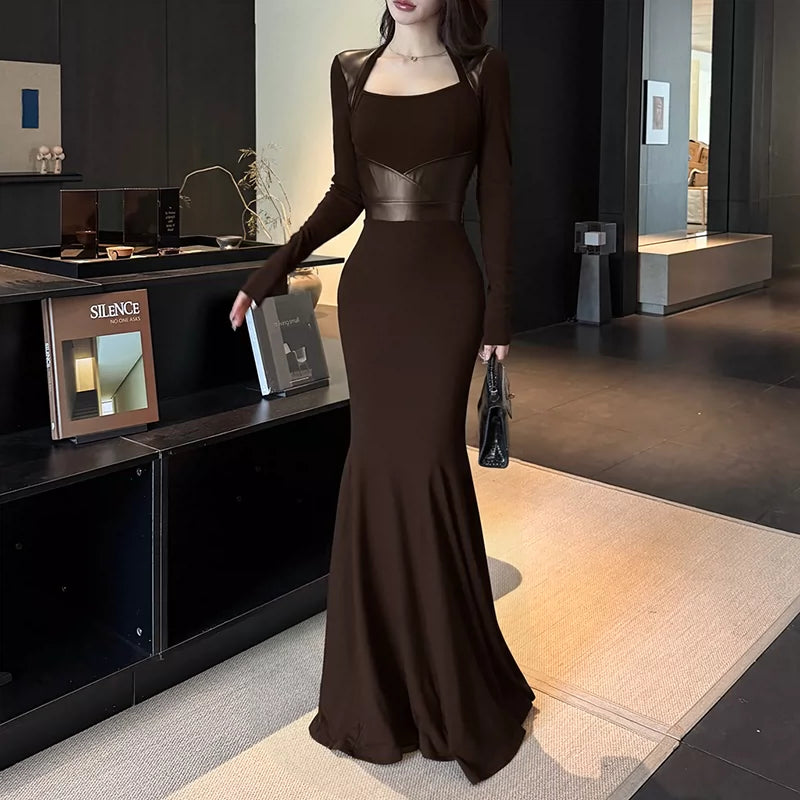 Robe bleue pour femme S101