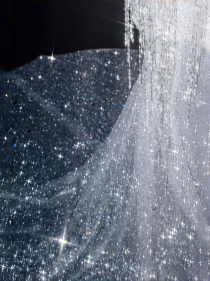 Wunderschöne Meerjungfrau Sweetheart Pailletten Langes Ballkleid Partykleid Abschlusskleider DP2724