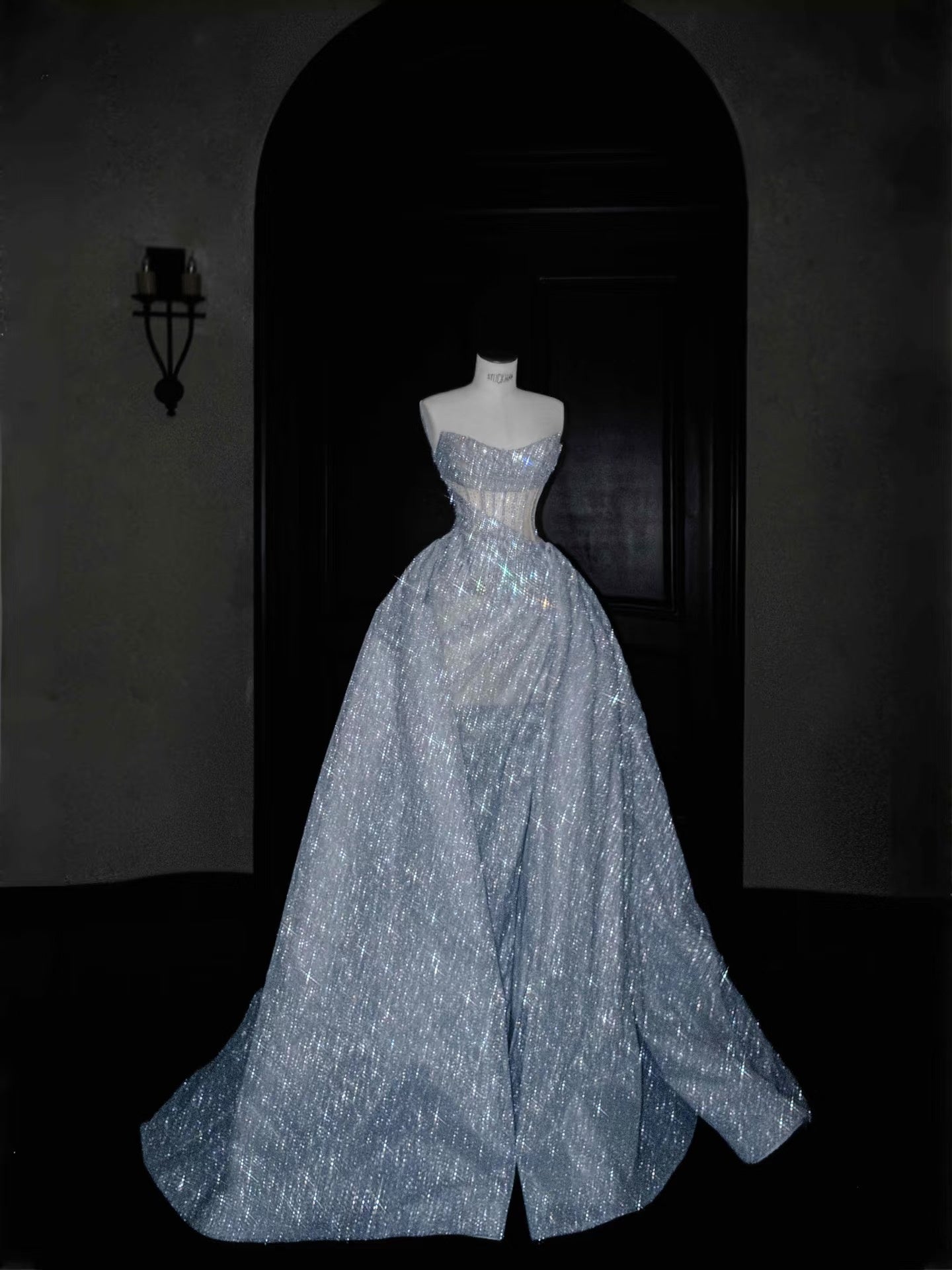 Wunderschönes Ballkleid mit Herzausschnitt und Pailletten, langes Ballkleid, Partykleid, Abschlusskleider DP2725
