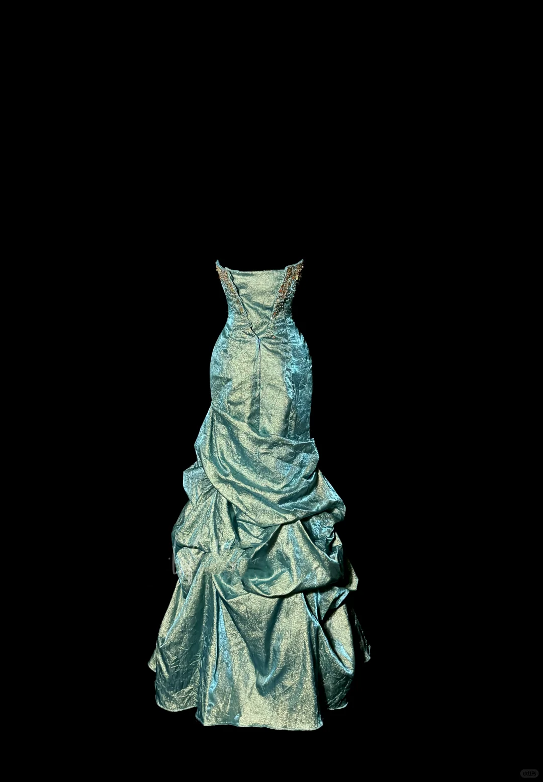 Classy Elegant Ball Gown Strapless Blue Sleeveless Long Prom Dresses H2971