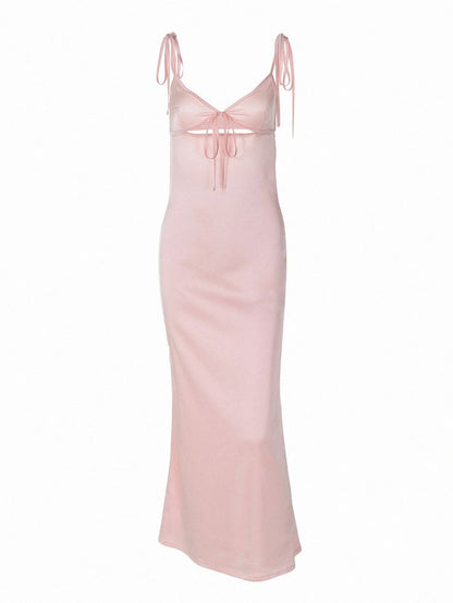 Pretty Sheath Straps Pink Night Dinner Evening Dresses Formal Summer Wedding Guest Dresses Wedding Guest Outfits W0151