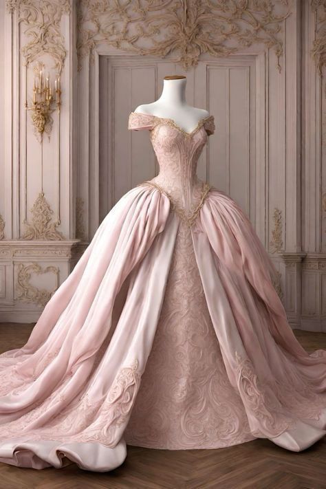 Robe de bal longue en dentelle rose à épaules dénudées, manches courtes, motif floral, robe de soirée de 15 ans, W0291