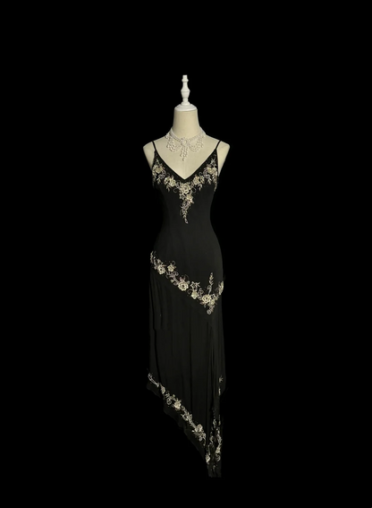 Vintage Sheath Spaghetti Straps 1950s Retro Classy Chiffon Prom Dresses Party Dress 21st Birthday Outfits Graduation Dresses W860