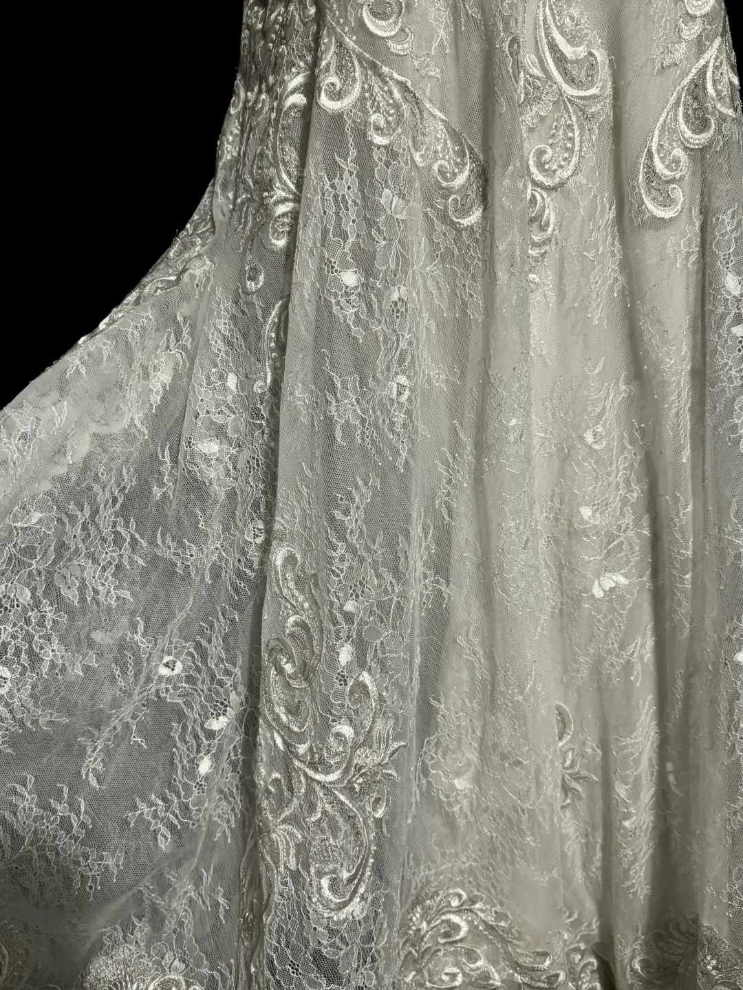 Robe de mariée vintage sirène à bretelles spaghetti en dentelle, longue robe de mariée rétro, robes de mariée modestes W877