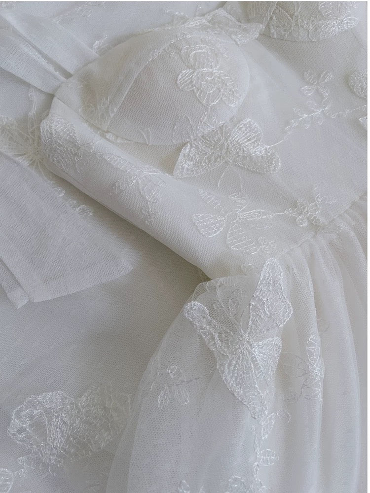 Elegante A-Linie Träger Weißer Spitze Ärmellos Lange Abendkleider Partykleider Abendkleider Abendkleid W943