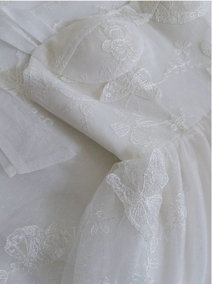 Elegante A-Linie Träger Weißer Spitze Ärmellos Lange Abendkleider Partykleider Abendkleider Abendkleid W943
