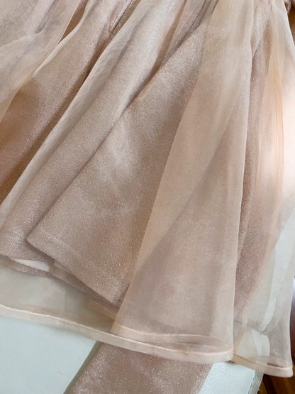 Trendy A line Strapless Champagne Formal Short 8th Grade Homecoming Dress Summer Middle School Hoco Dresses Cocktail Dress Birthday Outfits W963