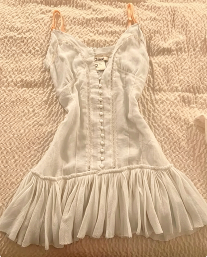 Cute A line Spaghetti Straps Denim Blue Tulle Mini Short Formal 8th Grade Homecoming Dresses Summer Middle School Hoco Dress Homecoming Outfits 20th Birthday Outfit DH1088