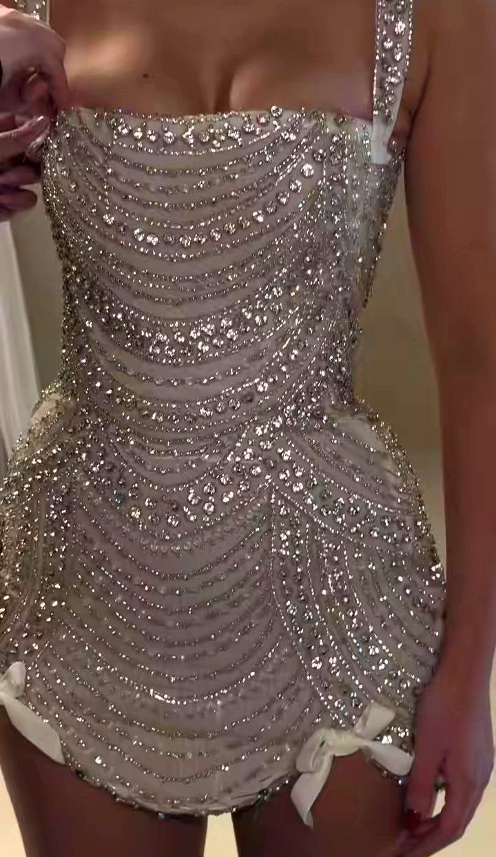 Trendy Sheath Square Neck Champagne Beads Sequin Mini Short Formal 8th Grade Homecoming Dresses Middle School Short Cocktail Dress Hoco Outfits D1875